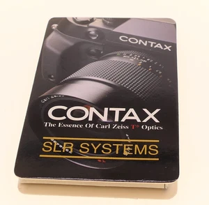 Contax 35mm SLR System customer brochure (2"x3" fold out brochure) - Picture 1 of 3