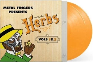 MF DOOM LP x 2 Special Herbs Vol. 1 & 2 MUSTARD COLOURED VINYL New MAILS SAME DA - Picture 1 of 7