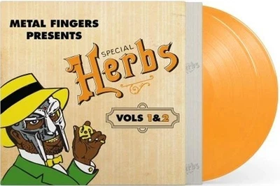 MF DOOM LP x 2 Special Herbs Vol. 1 & 2 MUSTARD COLOURED VINYL New MAILS SAME DA - Image 1 of 4