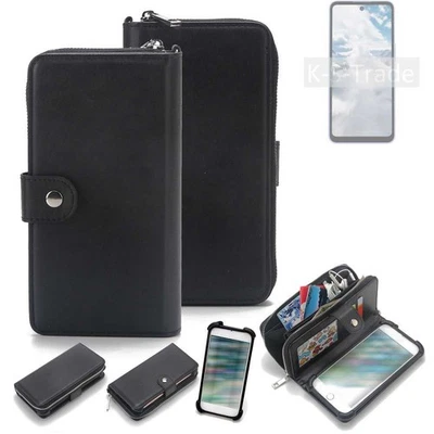 Per Sharp Aquos Wish5 Custodia Portafoglio protettiva borsa copertina flipstyle - Immagine 1 di 4