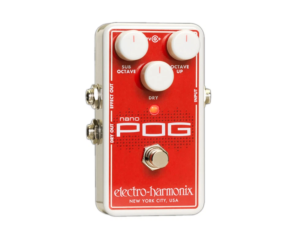 Electro-Harmonix Nano POG Polyphonic Octave Generator Pedal - Open Box - Image 1 of 1