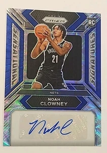 Noah Clowney - Panini Prizm Auto /49 Sensational Signatures #SS-NY Choice Blue - Bild 1 von 4
