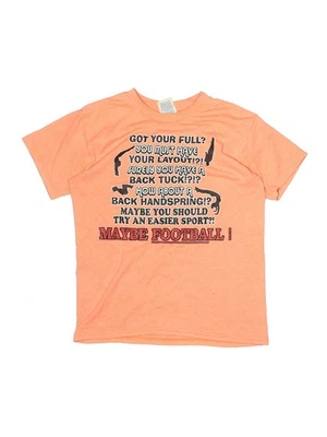 Delta Pro Weight Girls Orange Short Sleeve Top M Youth - Image 1 of 2