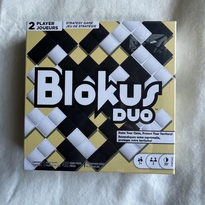 Blokus Duo 2 Player Strategy Board Game Mattel 7+ Family Puzzle Sealed 30 Min - Image 1 of 3