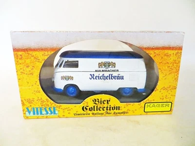 VITESSE KAGER BIER COLLECTION 'VW T1 KOMBI PANEL VAN - REICHELBRAU.  1:43. BOXED - Image 1 of 4