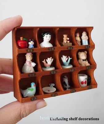 Old Shelf Furniture 1/12 Scale Dollhouse Miniatures Unfinished Kit European - Image 1 of 4