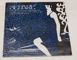 "PANDEMONIUM:LP-SEPARE'-1°PRESS ""CAMP GRATUITO""SIGILLATO" - Picture 1 of 1