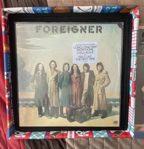 FOREIGNER DEBUT LP FACTORY SEALED  HYPE STICKER SD19109, 1977 CUT - Picture 1 of 2