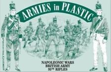 ARMIES IN PLASTIC SET 5503 NAPOLEONIC WARS BRITISH ARMY 95TH RIFLES (DARK GREEN)