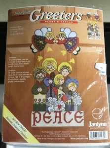 Janlynn Sugarplum Greeters "Peace" Plastic Canvas Kit  - Christmas - Picture 1 of 3