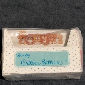 Buste fisse Critter Sitters Morgan in scatola vintage - Foto 1 di 6