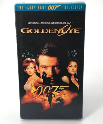 VHS Tape James Bond 007 Golden Eye Goldeneye Foto 1 de 3