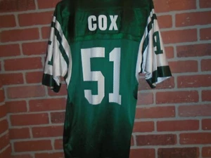 MAGLIA BRYAN COX NEW YORK JETS VINTAGE ANNI 90 UOMO TAGLIA 40 BY CHAMPION - Foto 1 di 5