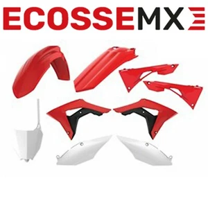 Honda CRF250R 2018-2021 CRF450R 2017-2020 Polisport Kunststoff-Kit rot/weiß - Bild 1 von 2
