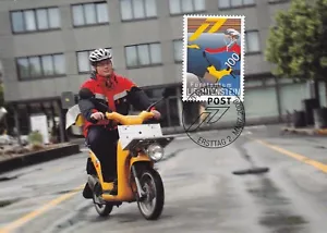 LIECHTENSTEIN 2009 THREE FIRST DAY COVERS ON MAXI CARD, POST A.G. 10TH ANNIV - Picture 1 of 3