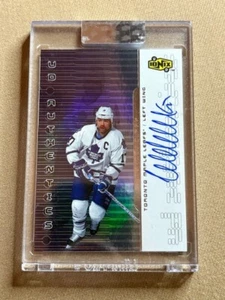 Wendel Clark 2021-22 Clear Cut UD Ionix Auto #UA-WC - Picture 1 of 2