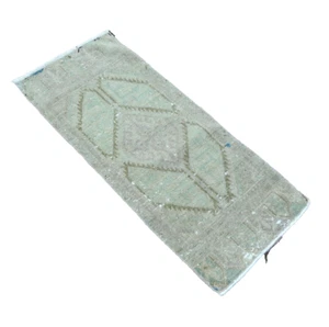 Aesthetic Vintage Handwoven Turkish Rug , Stylish and Functional Home Decor - Foto 1 di 9