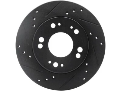 Rotor de freno láser delantero izquierdo fricción dinámica para Plymouth 1990-1994 13334QJ Foto 1 de 2