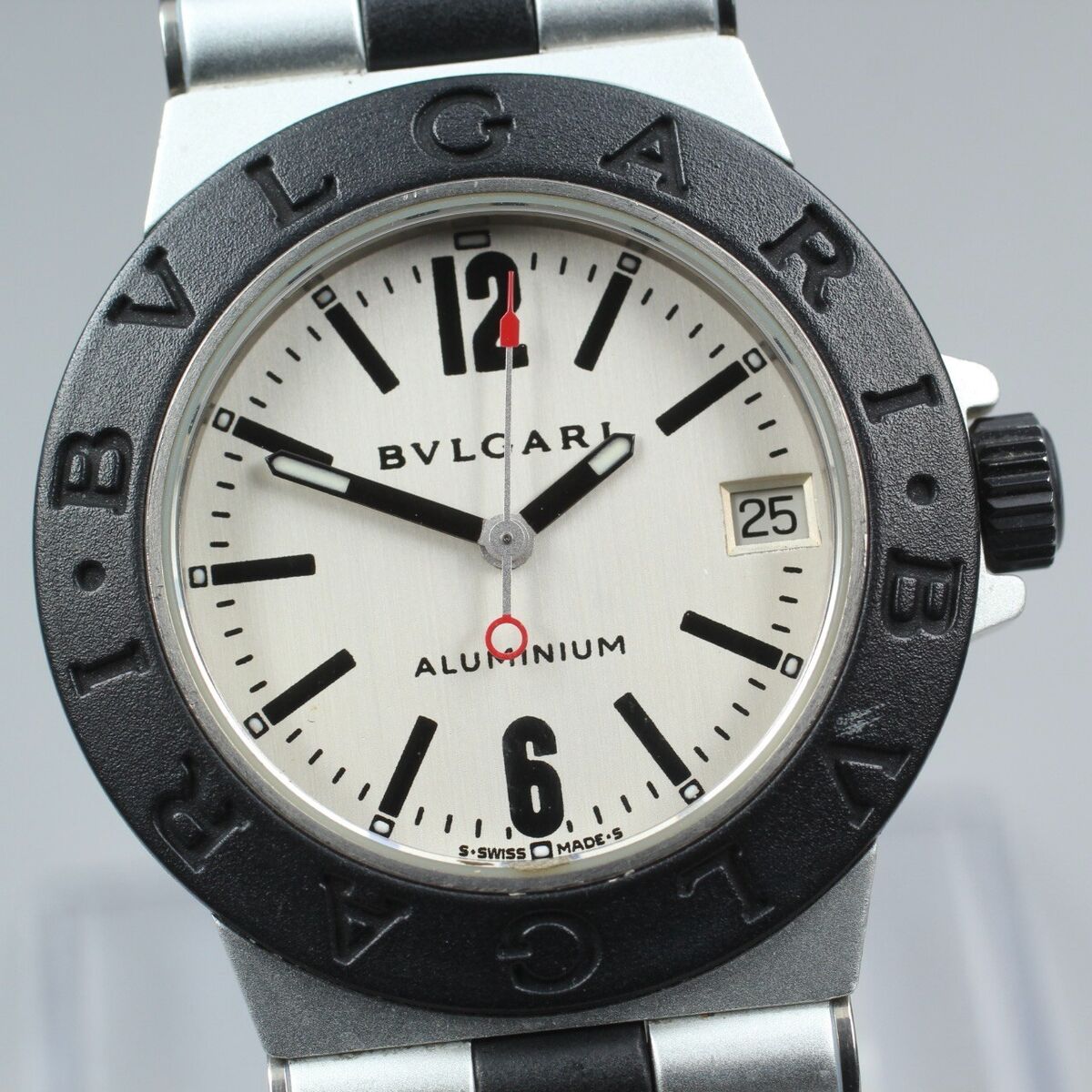 Bvlgari Diagono Aluminum Case Analog Wristwatches for sale Bvlgari Diagono Aluminum Case Analog Wristwatches for sale