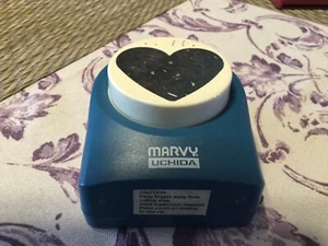 Marvy Uchida Button Paper Punch - Heart Scrapbooking Craft - Picture 1 of 5