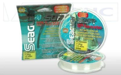 Filo fluorocarbon Colmic Seaguar soft 0.405mm 13Kg 50m lenza da pesca mare lago - Immagine 1 di 4