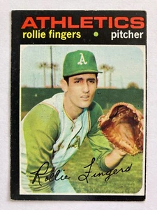 1971 Topps #384 Rollie Fingers (Oakland Athletics) HOF!    (A) - Bild 1 von 2