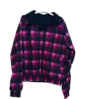 Lonsdale Reversible Lightweight Jacket, Hood, Zip, Pockets - Image 1 of 4