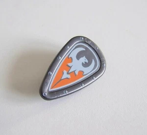 PLAYMOBIL (L6105) MOYEN-AGE - Bouclier Gris & Orange Chevalier 6003  - Imagen 1 de 1