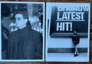 LOU REED - 2 ORIGINAL PRINTs / 6"x8" Gloss Photo Card / RARE - Picture 1 of 3