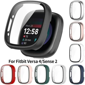 Étui complet PC pour Fitbit Versa 4/Sense 2 housse de protection housse de protection d'écran pare-chocs - Photo 1 sur 24
