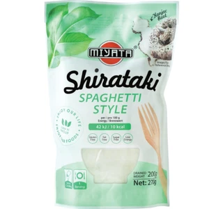 Miyata Shirataki Spaghetti Style, Nudeln aus Konjakmehl, 1er Pack (1 x 270 g) - Bild 1 von 5