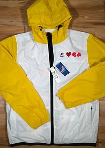 NWT Comme des Garcons Play x K-Way WSL Surfing Claude Packable Ripstop Jacket L - Picture 1 of 14