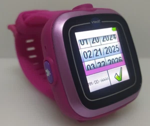 Reloj VTECH Kidizoom Rosa CASTELLANO funciona bien - Imagen 1 de 4