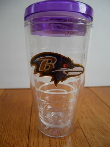 Baltimore Ravens Tervis Lidded Tumbler Travel Mug Cup NEW 16oz Cover