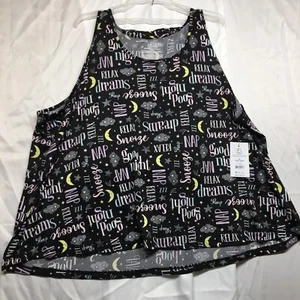 Joyspun Women's Print Tank Top and Shorts Pajama 2-Pcs Multicolor Sz 3X (22w-24w - Picture 1 of 11