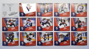 2014-15 KHL Slovan Bratislava (#97-110) Pick a Player Sticker