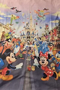 RARE HTF DISNEY WORLD MAGIC KINGDOM With FULL CAST CHARACTERS L T-Shirt NWT - Picture 1 of 15