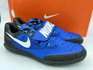 Nike Zoom Shoes Rival SD 4 Track Blue Throwing Shoes 685135-413 Men’s Size 10 - Picture 1 of 6