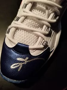 Allen Iverson Signed Reebok 1 Question Shoe Philadelphia 76ers JSA AUTHENTIC COA - Picture 1 of 11