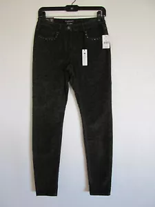 Maison Scotch Punk Radar Corduroy w/ Studs-Green & Leopard -Size 26-NWT $149 - Picture 1 of 10