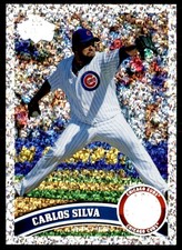 2011 Topps Cognac Diamond Anniversary Carlos Silva Chicago Cubs #86