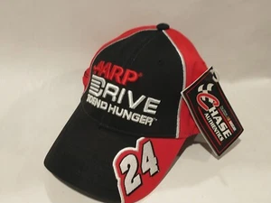 Chase Authentic JEFF GORDON NASCAR Drive To End Hunger AARP Racing Cap Size L/XL - Picture 1 of 9