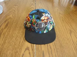 GORRA DE PELOTA DE LA LIGA DE LA JUSTICIA DE MARVEL GORRA DE CAMIONEROS AJUSTABLE - Imagen 1 de 7