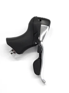 Microshift 8 Speed Right Shifter Only Brake Lever Silver Drop Bar Shimano Style - Picture 1 of 5