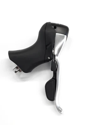 Microshift 8 Speed Right Shifter Only Brake Lever Silver Drop Bar Shimano Style - Image 1 of 4