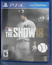 MLB The Show 18 (PlayStation 4, 2018)