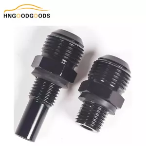 -8 AN x 1/4NPS Transmission Oil Cooler Adapter Fittings For GM 1997-2007 4L80E - Picture 1 of 8
