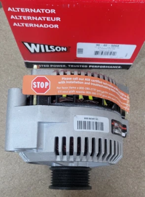 Wilson 90-02-5068 130 Amp Alternator for 1994-1995 Ford Mustang ^ - Image 1 of 2
