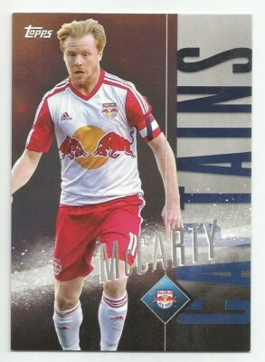 2015 Topps Apex MLS DAX MCCARTY Captains Insert #C-11 NEW YORK RED BULLS - Image 1 of 2