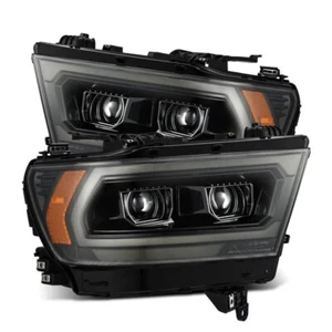 AlphaRex MK II Style For 2019-2022 Ram 1500 LED Projector Headlights Alpha Black - Picture 1 of 20